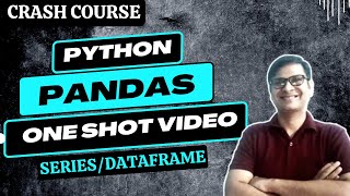 Python PANDAS Class 12  One Shot Video  Data Handling Using Pandas  Class 12 IP [upl. by Hazeefah]