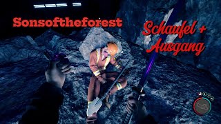 Sonsoftheforest Schaufel finden  Ausgang gaming sonsoftheforest foryou location tutorial [upl. by Sivatnod]