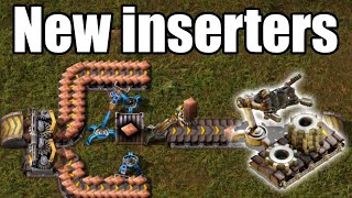 Bulk inserters are AWESOME  Factorio Expansion news [upl. by Maurice]