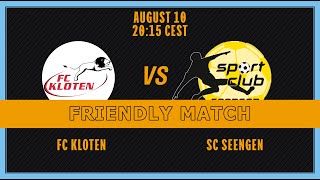 Friendly match FC Kloten  SC Seengen [upl. by Cross]