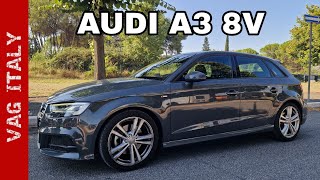 Audi A3 8V Sportback S Line 2017 20 TDI 184cv Attivazione Sport Layout Mappe a vita e tanto altro [upl. by Tonkin]