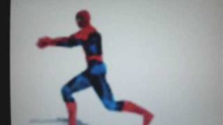 Spiderman Dances to Gummy Bear Song [upl. by Abey]