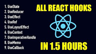 React Hooks Course  All React Hooks Explained [upl. by Behlke602]