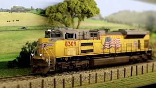 Overland Models Union Pacific SD70ACe 8309 w LokSound [upl. by Alrrats]