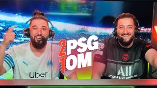 PSG VS OM 21  LIVE REACTION FEAT MOHAMED HENNI  MBAPPE FAIT LE PLEURER REACTION CLASICO [upl. by Matthieu]