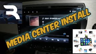 Aftermarket media center Z4 installation [upl. by Xad]