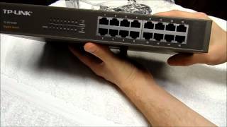 TPLINK TLSG1016D Unboxing and overview [upl. by Bushey778]