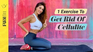 Eliminate Cellulite in Buttocks Hips and Legs with Just 1 Exercise [upl. by Norward]