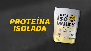 Total Iso Whey  Proteína Whey Isolada  GoldNutrition [upl. by Megdal913]