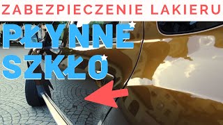 Płynne szkło zamiast ceramiki zabezpieczenie lakieru i blask [upl. by Ninnahc787]