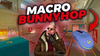 COMO HACER un MACRO para BUNNY HOP en COUNTER STRIKE 2   LOGITCHE GHUB [upl. by Annaert]