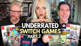 The MOST Underrated Nintendo Switch Games that NOT ENOUGH PEOPLE PLAYED feat HappyConsoleGamer [upl. by Elleimac]