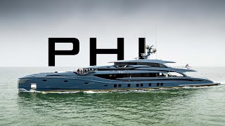 58m Royal Huisman superyacht Phi  3rd day of sea trials [upl. by Picardi]