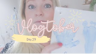 Vlogtober 2024 29 Pottery painting progress keeper making and another visit to the railway 🚂 [upl. by Norine380]