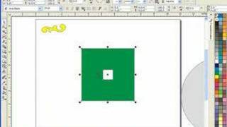 Moving and Positioning Objects in Corel Draw [upl. by Enohpesrep805]