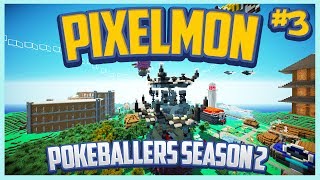 Pixelmon Server Pokeballers Adventure Season 2 Episode 3  Vertigo City Gym The Flying Gym [upl. by Haveman715]