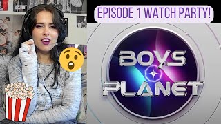 LETS WATCH BOYS PLANET EPISODE 1  FULL REACTION IN DESCRIPTION [upl. by Ocirnor]