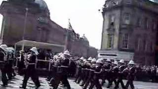 Falkland War 25th Anniversary Parade Part 1 [upl. by Ecnahs]