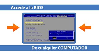 💻 INGRESA en la BIOS de cualquier PC sin utilizar el TECLADO 👇 👇 [upl. by Dorella]