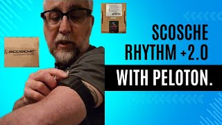 Scosche Rhythm 20 Arm Heart Rate Monitor How to Pair and Use With Peloton Bike [upl. by Ardnahsal]