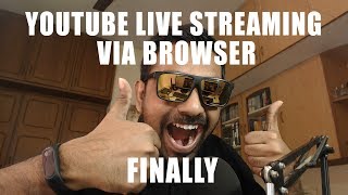 How to Live Stream on YouTube directly without OBS THE EASY WAY [upl. by Ettenahc]