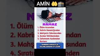 namaz dua amin dinivideolar keşfet shortvideo [upl. by Hilbert]