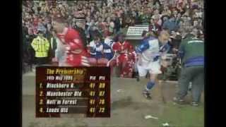 9495 season when Man United lost the title on the last day [upl. by Katlin888]