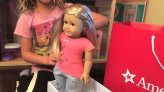 Opening American Girl Doll Isabelle [upl. by Torp]