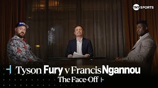 Face Off Tyson Fury v Francis Ngannou 🔥 With Carl Frampton 😮‍💨 BattleOfTheBaddest  FuryNgannou [upl. by Judye]