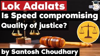 What is Lok Adalat Analysis of the performance of Lok Adalats  Indian Polity Current Affairs [upl. by Abbot]