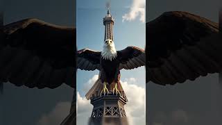 Eagle Bird Shouts 😲 😲trending eagles birds bird shorts shortsfeed trendingshorts [upl. by Massab]