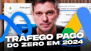 Como Aprender Tráfego Pago do Zero em 2024  Live 101 [upl. by Takken76]