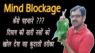 निराश रोगियों के लिए वरदान है यह कुदरती इलाज Mind Blockage Treatment in hindi [upl. by Amlet]