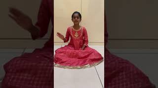 Vivikta Jhankriti  carnatic classical  Below 12 years  solo [upl. by Sillyhp]