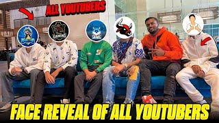 Face Reveal Of All Free Fire Youtubers 😱 [upl. by Nyvrem838]