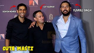 Yuvraj Singh Ashish Nehra And Ajit Agarkar Come to Support Sagarika Ghatge’s Brand AKUTEE [upl. by Chryste]