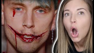 Machine Gun Kelly ft CORPSE  DAYWALKER  MUSIC VIDEO REACTION [upl. by Yssirhc227]