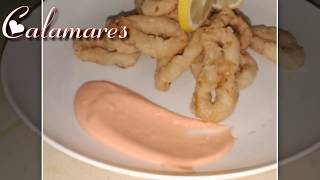 Calamares with dipping sauce recipe [upl. by Aennyl]