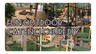 BEST DIY Catio amp Outdoor Cat Enclosure Designs You Can Build Today  Spectacular Cute Pets Bonding [upl. by Lednahs]