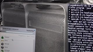 Installing Linux on a Power Mac G5 Part 2 [upl. by Ecnahc234]