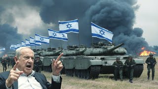 Israels biggest defeat Hundreds of Israeli Merkava tanks destroyed by a series of Iranian missiles [upl. by Erdnassac]