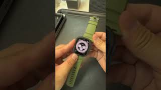 Nomad titanium alloy fluororubber strap Avocado green titanium alloy fluororubber strap [upl. by Heller731]