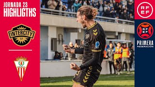 Resumen PrimeraFederación  CF Intercity 10 Algeciras CF  Jornada 23 Grupo 2 [upl. by Sibylle713]