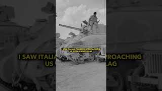 How were Italian soldiers remembered by British tankers shorts [upl. by Lowndes]