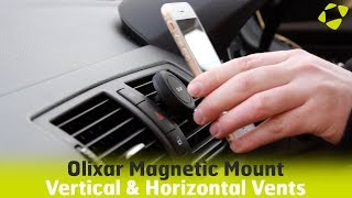 Olixar Magnetic Vent Mount Universal Smartphone Car Holder [upl. by Pyotr]