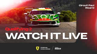 Ferrari Challenge Europe  Le Castellet Qualifying 2 [upl. by Nesyrb]