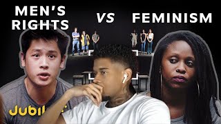 Shawn Cee REACTS to Mens Rights vs Feminism Is Toxic Masculinity Real  Middle Ground  Jubilee [upl. by Ivan]