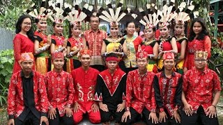 Musik Tari Penyambutan Sanggar Riwut Tarung [upl. by Aelaza]