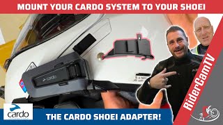 Cardo Helmet Adapter for Shoei helmets [upl. by Inahc]