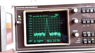 Analyseur de spectre Marconi 2380 2383 [upl. by Reisinger]